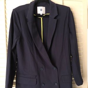Betabrand Boyfriend Blazer - XL Navy